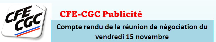 Compte rendu de la réunion de négociation du vendredi 15/11/2024
